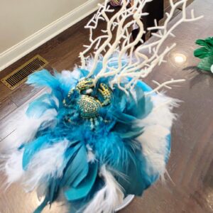 Preakness Fascinator - Crab