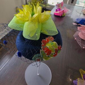 Preakness Fascinator - Flower